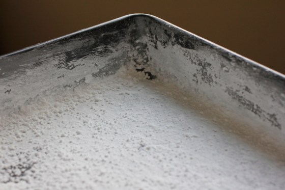 Marshmallow Pan Prep